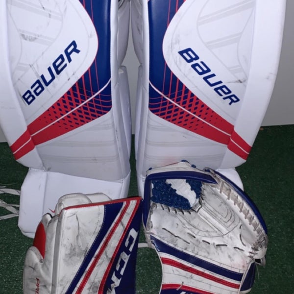 Used Bauer / Ccm Full Set (must Go Give Best Offer