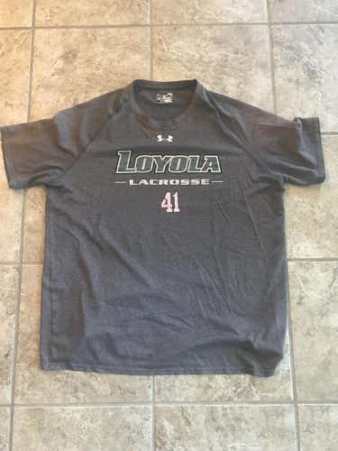 Loyola Men's Lacrosse Under Armour Shirt Adult