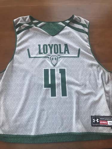 Loyola Men's Lacrosse reverseable Pinnie Under Armour Jersey Adult