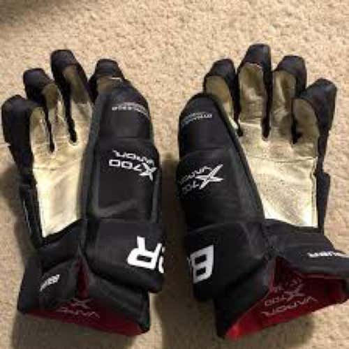 Lightly Used Bauer Gloves
