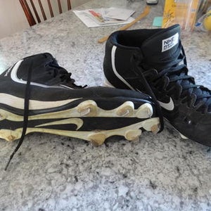 Nike and Under Armour Baseball cleats