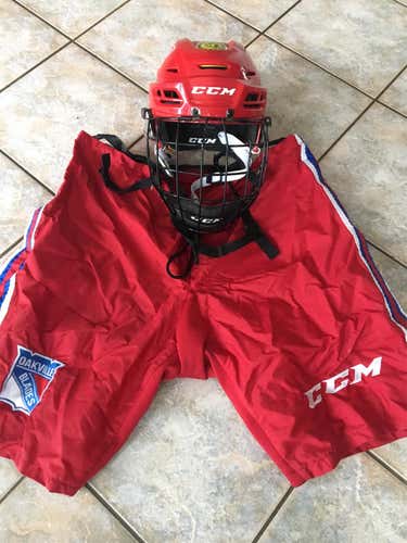 Hockey shell And Helmet