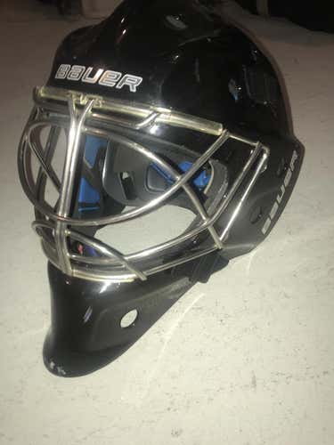 New Bauer NME 8 Goalie Mask Senior Pro Stock