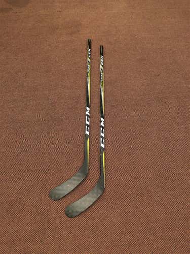 2-Pack CCM Super Tacks 2.0 Pro Stock LH 85 Flex P90 Curve Grip