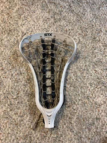 Used White Crux 400 Women’s Lacrosse Head. Stringing Included