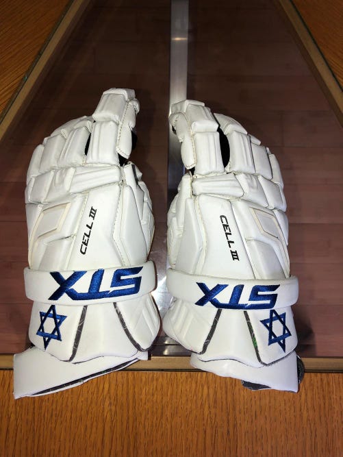 STX Cell III Israel Lacrosse Gloves