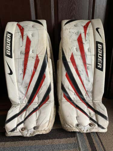 Nike Bauer Supreme One.55 Goalie Leg Pads Junior