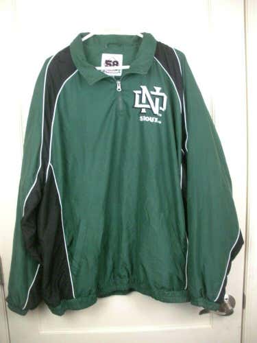 North Dakota Fighting Sioux Lightweight Pullover Jacket Coat Men's Size: 3XL
