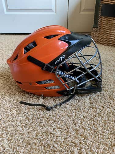Orange cascade cpxr helmet