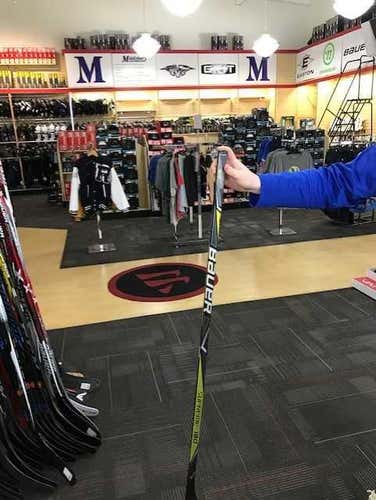 New Bauer Supreme S180 Hockey Stick Lefty Senior p28 77 flex