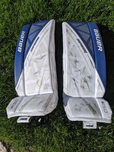 Bauer Supreme S150 Goalie Leg Pads Junior L