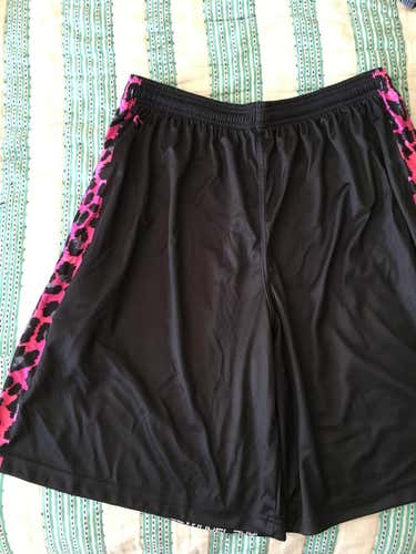 New Leopard print shorts with pockets!!!-XL
