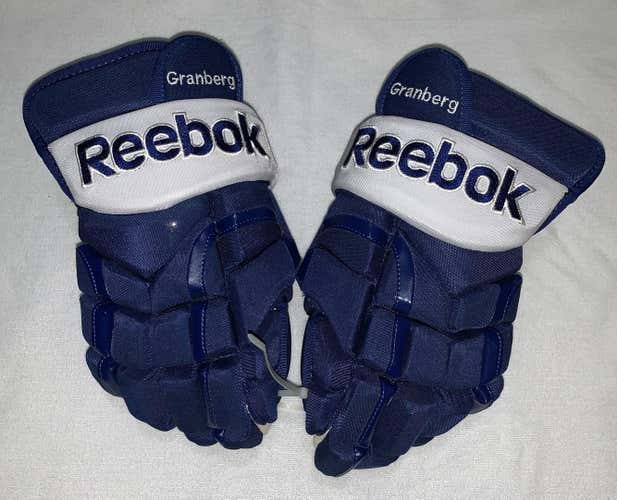 NEW Reebook Gloves 10K 14’ Blue/White