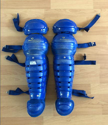 ProTeam Youth Baseball Catchers Leg Guards 15"