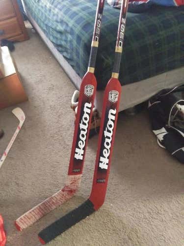 Heaton Goalie Stick Full Right Senior Pro Stock