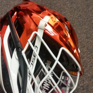 New Cascade Helmet Adult Metallic Orange