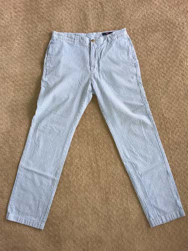 Vineyard Vines Seersucker Pants 33x32
