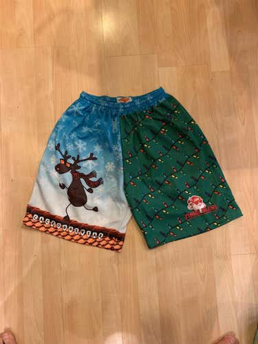 Xmas Themed Lacrosse Shorts