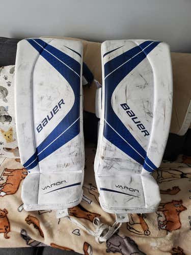 Bauer Vapor X700 Goalie Leg Pads Junior and Glove