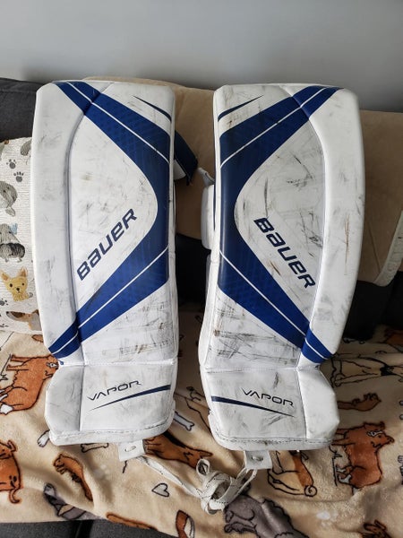 Bauer Vapor X700 Goalie Leg Pads Junior and Glove