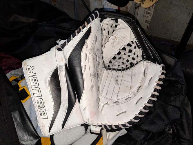 Bauer Reactor 4000 Goalie Glove & 5000 Blocker Regular Senior