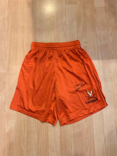 Don Starsia Signed Virginia Lacrosse Shorts