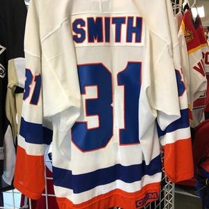 New CCM Billy Smith Autographed jersey