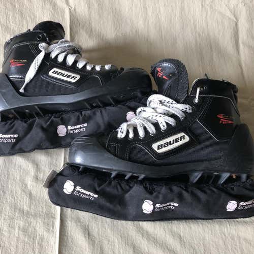 Bauer Reactor 3000 Hockey Goalie Skates Senior Size 7