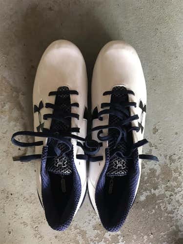 Notre Dame Under Armour Issued Cleats Size 10