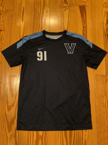 Villanova Lacrosse Blue Shooter Shirt #91