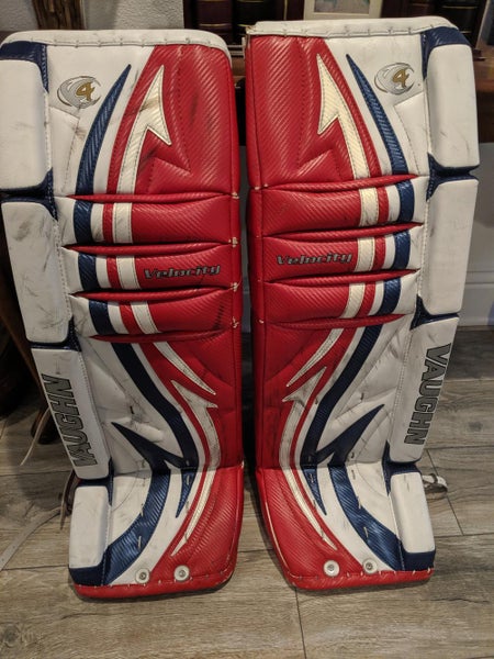 Vaughn Velocity V4 Goalie Leg Pads Senior 34"