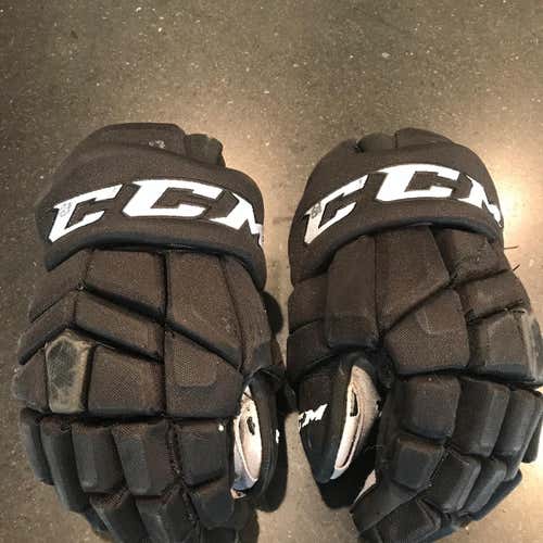 AHL Cleveland Monsters CCM Game Worn Gloves