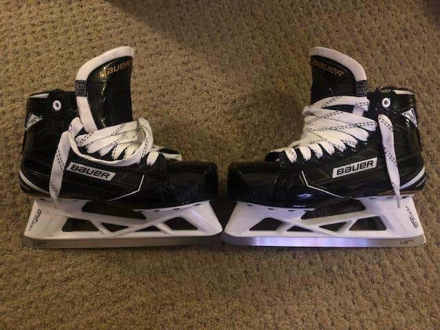 New Bauer S190 Goalie Skates Senior Size 6.5