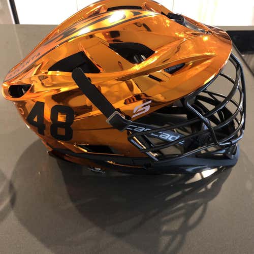 Atlanta Blaze - Limited Edition Playoff Helmet - Game Worn (2 Games) Sergio Salcido