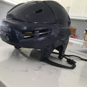 Bauer React Helmet Navy Blue