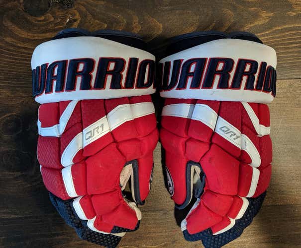 Warrior Covert QR1 Pro Stock Gloves Marcus Johansson Washington Capitals