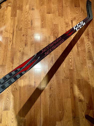 NEW (2 Pack) CCM JetSpeed Hockey Stick LH 85 Flex P90 Senior Pro Stock