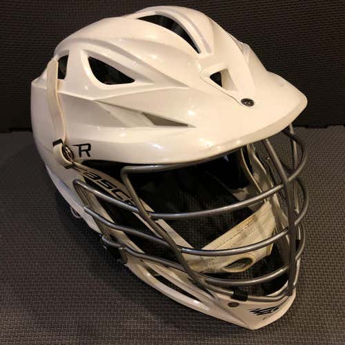 White Cascade R Lacrosse Helmet