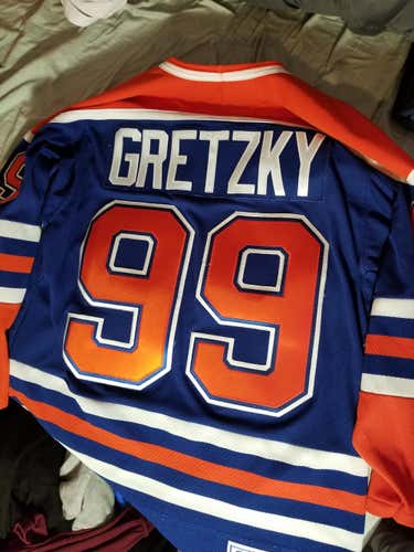 Wayne Gretzky CCM  Oilers Jersey