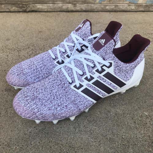 Adidas Texas A&M UltraBOOST cleats sz 9
