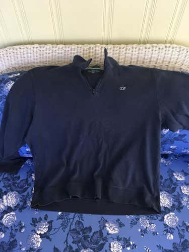 Vineyard Vines Navy Pullover 1/4 zip (fits like xl)