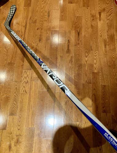 (Custom Blue) Bauer Vapor 1X Hockey Stick RH 77 flex P92 Senior Pro Stock #2