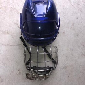 Rare CCM Helmet With Rare CCM FM480 Chrome