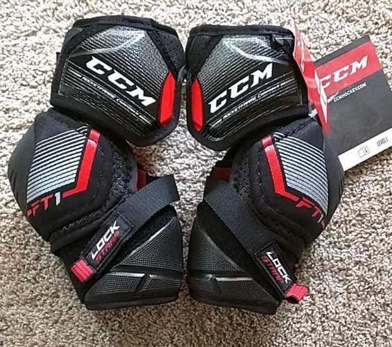 New CCM Jetspeed FT1 Elbow Pads Jr. Lg