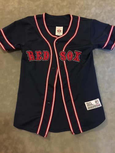 MLB Season... True Fan Boston Red Sox Jersey Youth - Size YL (12-14)