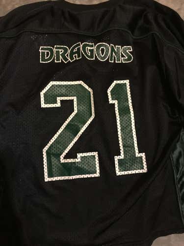 Warrior LAX Dragons No. 21 Jersey - Size YL