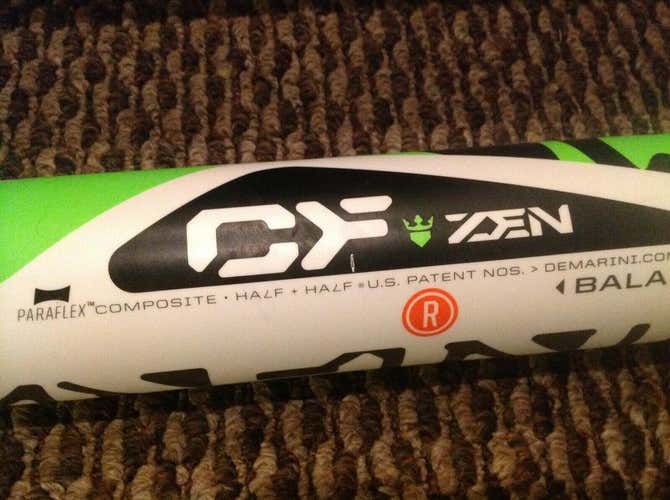 2017 DeMarini CF Zen Bat 32/24 -8 2-5/8 RETOOLED! LIKE NEW!