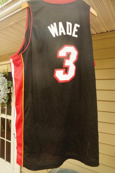 Men's Adidas Miami Heat Dwyane Wade gray NBA Basketball jersey 3xl