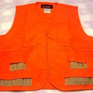 AVID NWOT Mens XXL (50-52) Orange Hunting Vest