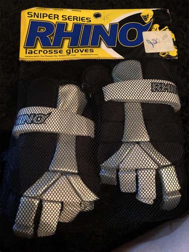 Rhino Sniper Series Lacrosse Gloves